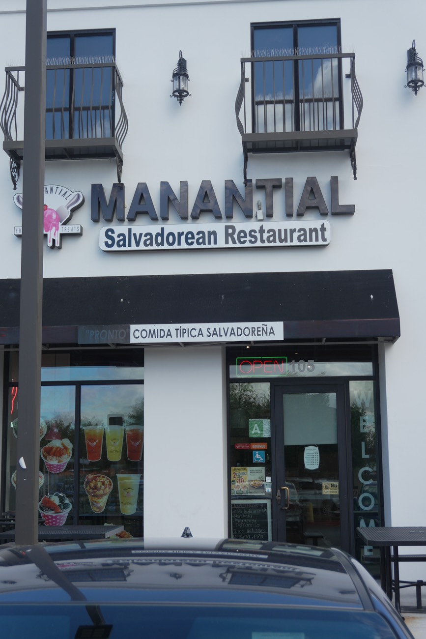 El frente de Manantial